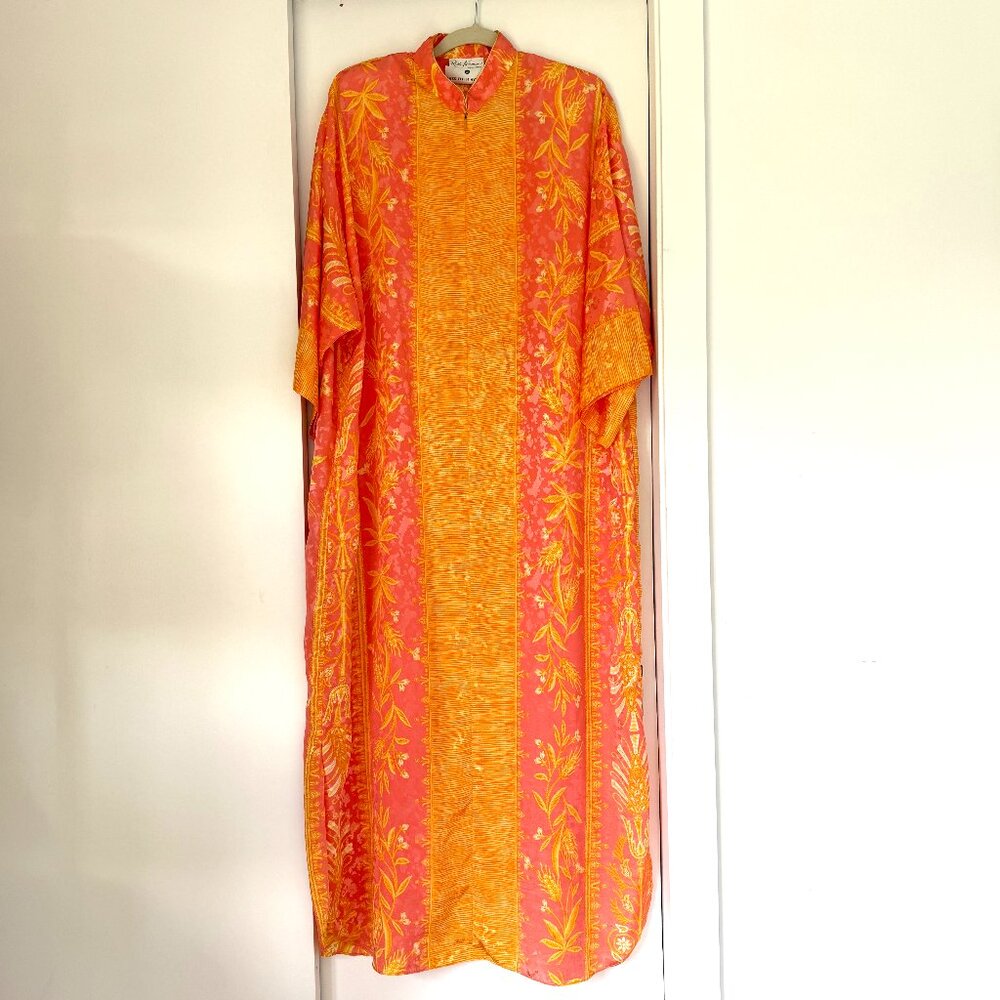 Vintage Ruth Norman Saks Fifth Avenue 1980’s Kaftan